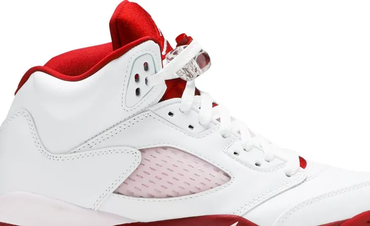 Air Jordan 5 Retro GS Pink Foam sneakers, white