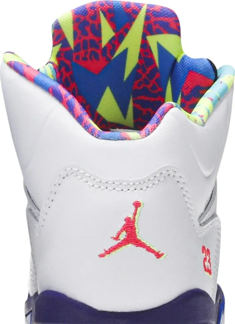 Air Jordan 5 Retro PS Alternate Bel-Air Sneakers, White