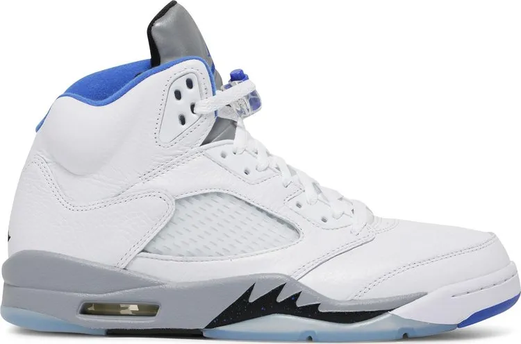 Air Jordan 5 Retro Stealth 2.0 Sneakers, White