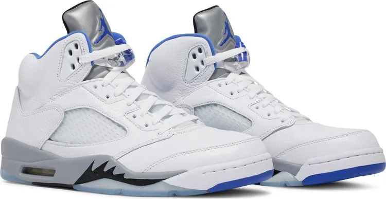 Air Jordan 5 Retro Stealth 2.0 Sneakers, White