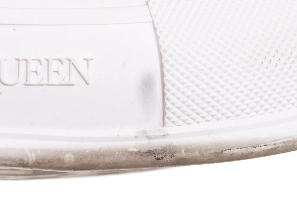 Alexander McQueen White Sneakers SZ 40