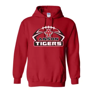 Anson Tigers - Football Hoodie