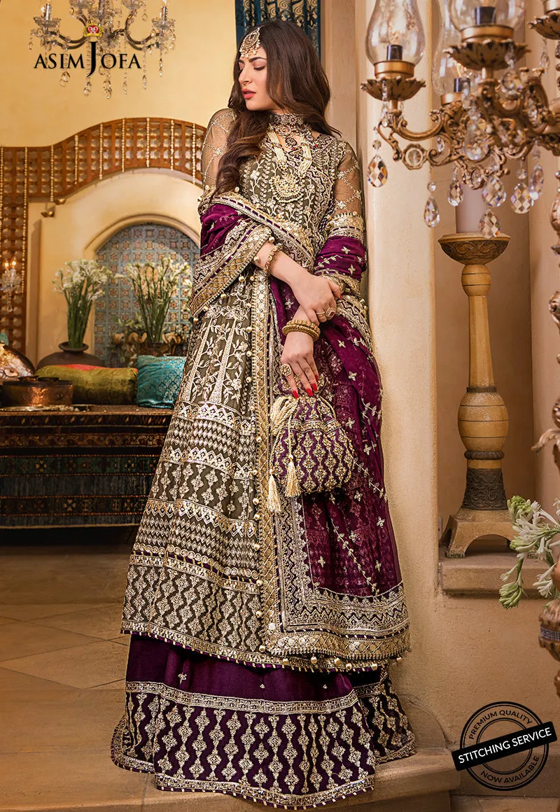 Asim Jofa Baad-E-Naubahar Luxury Wedding Formal Collection – AJBN-01