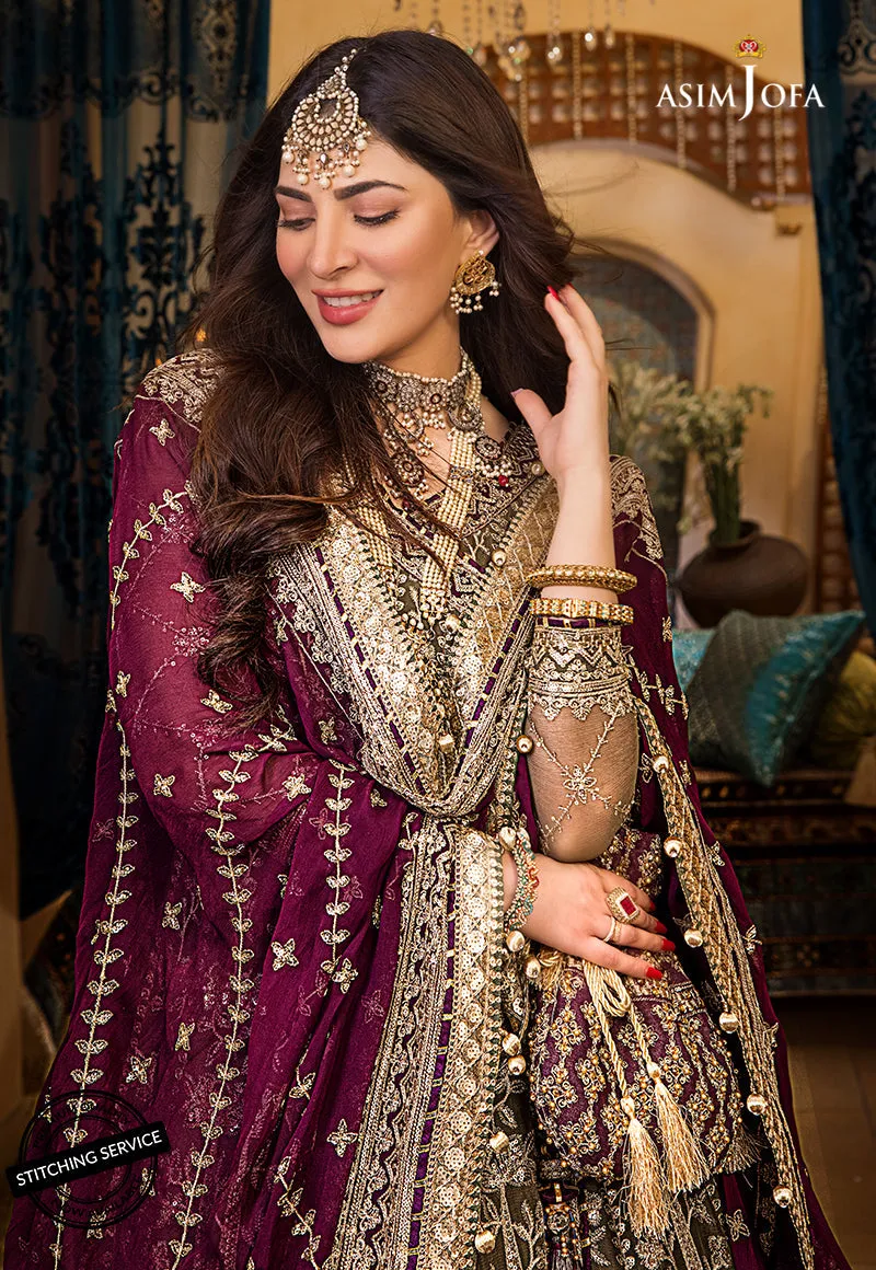 Asim Jofa Baad-E-Naubahar Luxury Wedding Formal Collection – AJBN-01