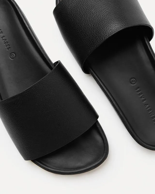 Assembly Single Strap Slide Unisex Black