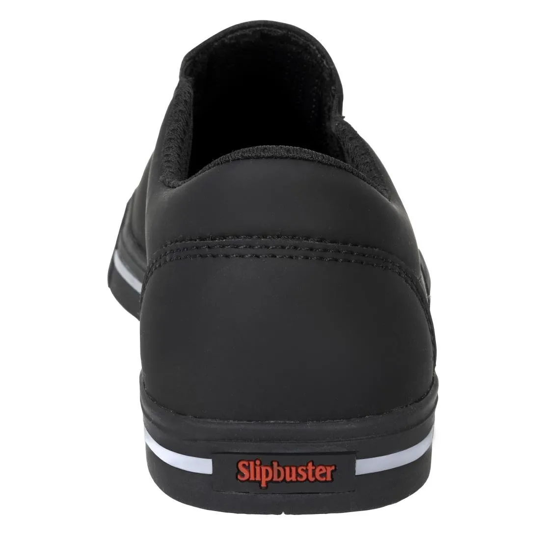 BA062-44 Slipbuster Recycled Microfibre Slip-on Shoe Matte Black 44