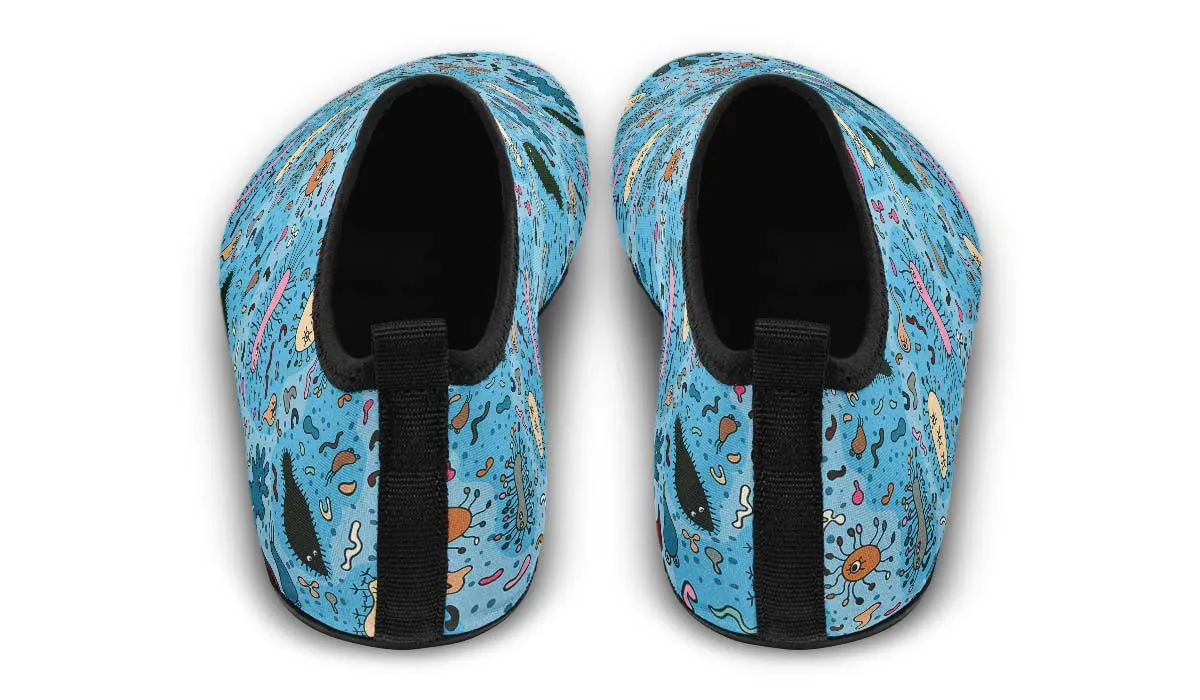 Bacteria Pattern Aqua Barefoot Shoes