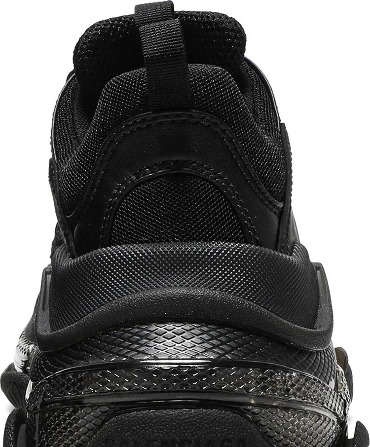 Balenciaga Wmns Triple S Sneaker Clear Sole - Black