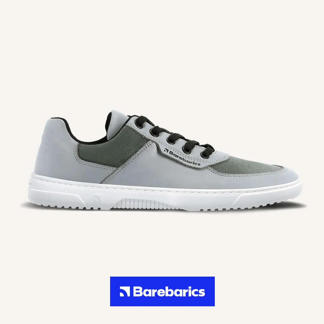 Barefoot Sneakers Barebarics Bravo - Grey & White