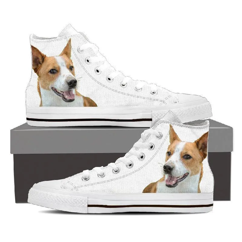 Basenji High Top Men Shoes - White