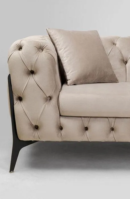 Bellissima Velvet Corner Sofa