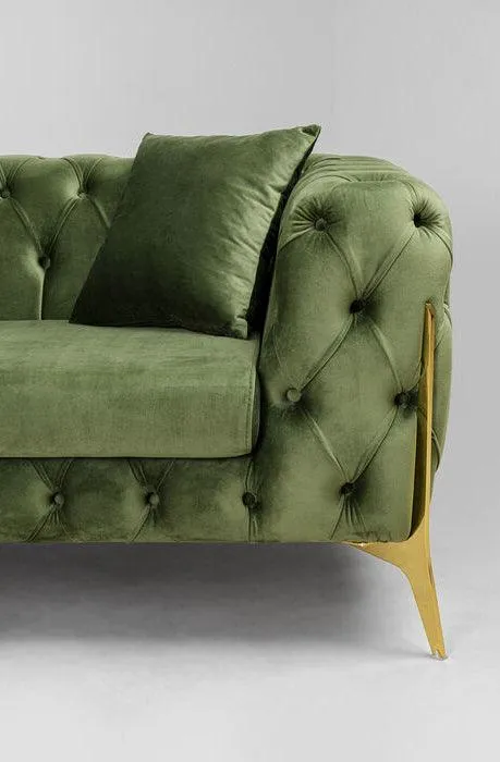 Bellissima Velvet Corner Sofa