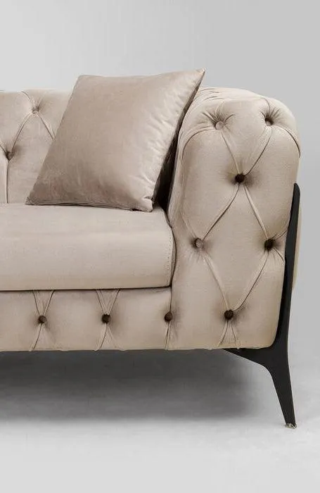 Bellissima Velvet Corner Sofa