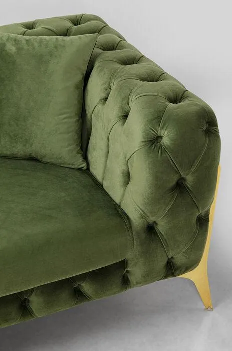 Bellissima Velvet Corner Sofa