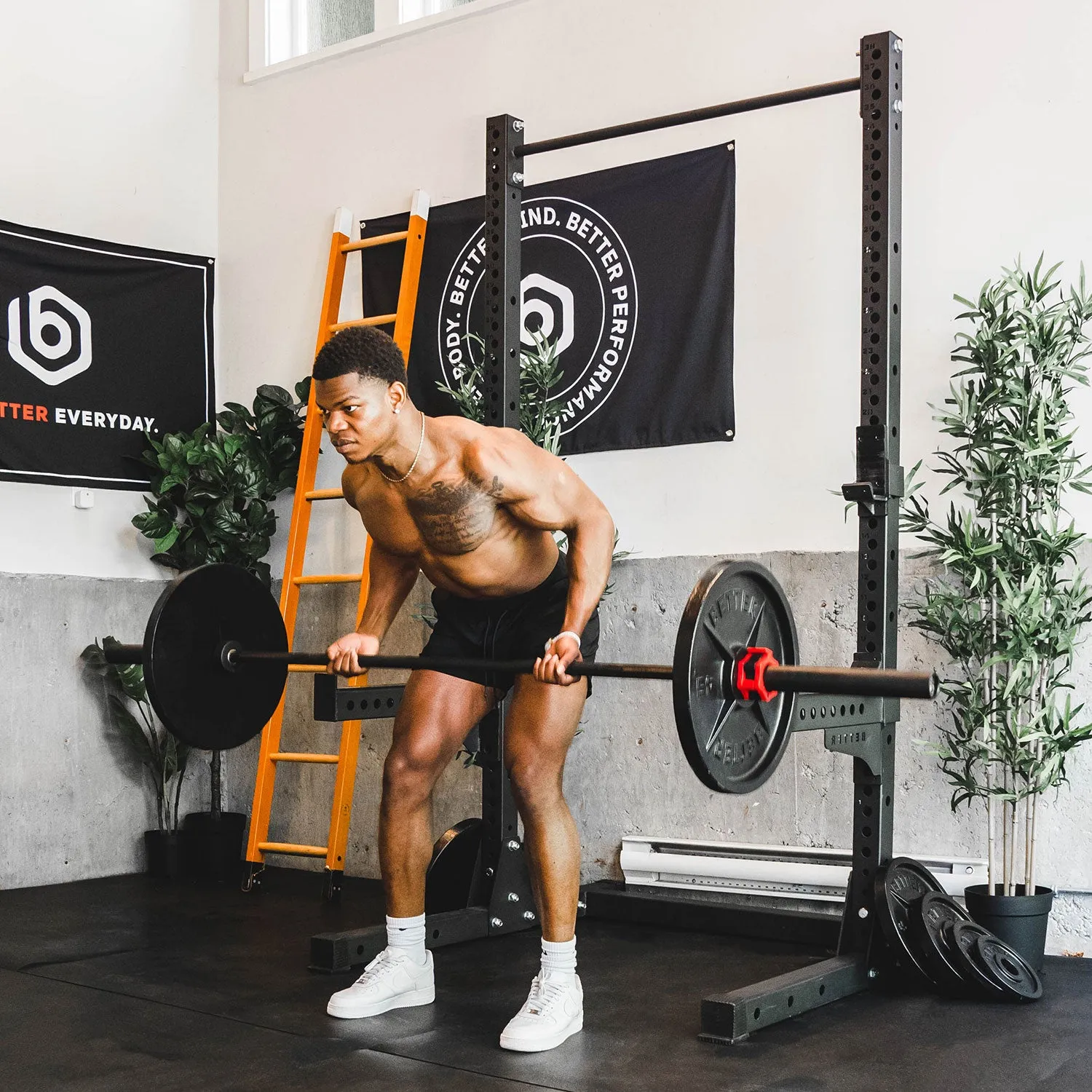 Better Body Power Bundle with Squat Rack | 5-45lbs