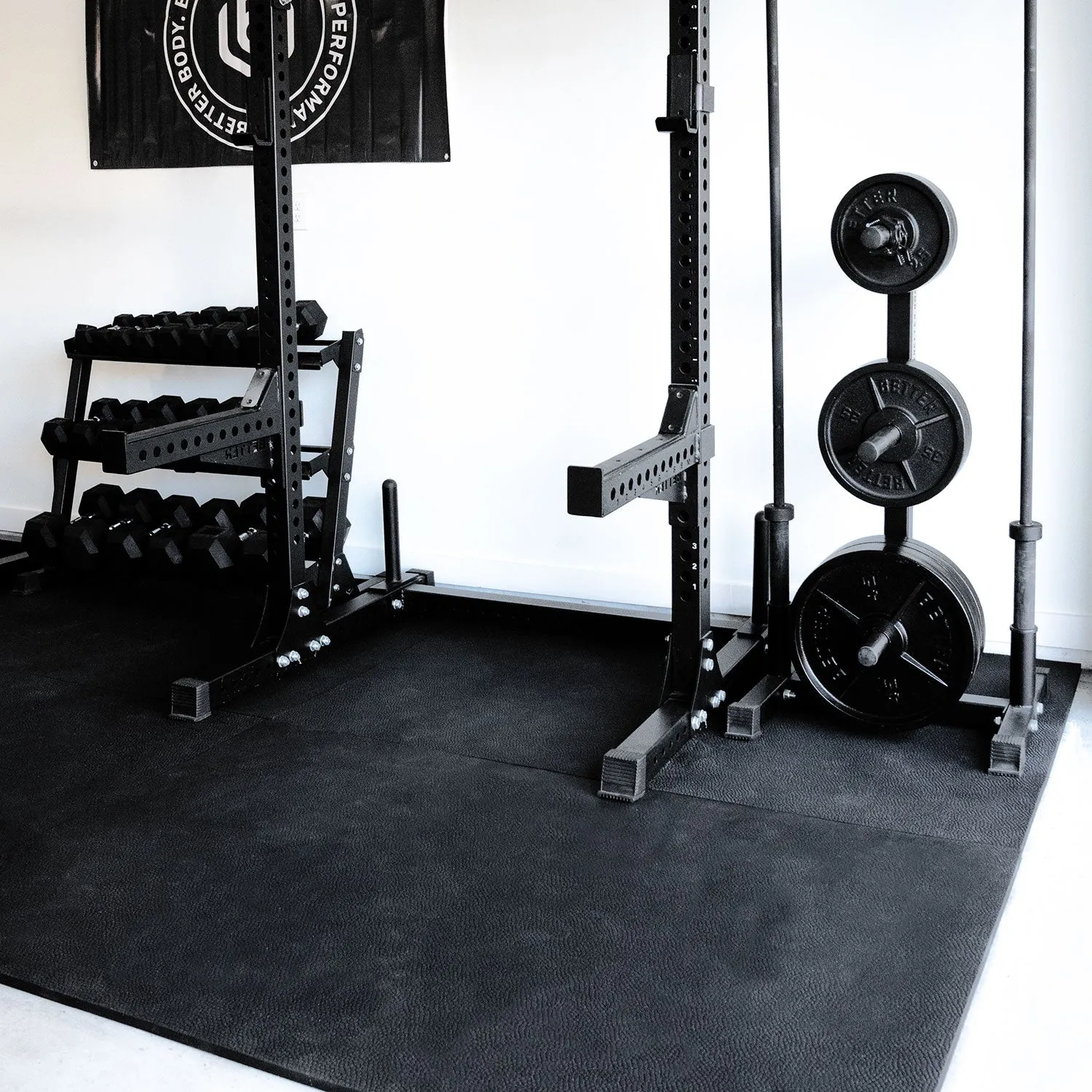 Better Body Power Bundle with Squat Rack | 5-45lbs