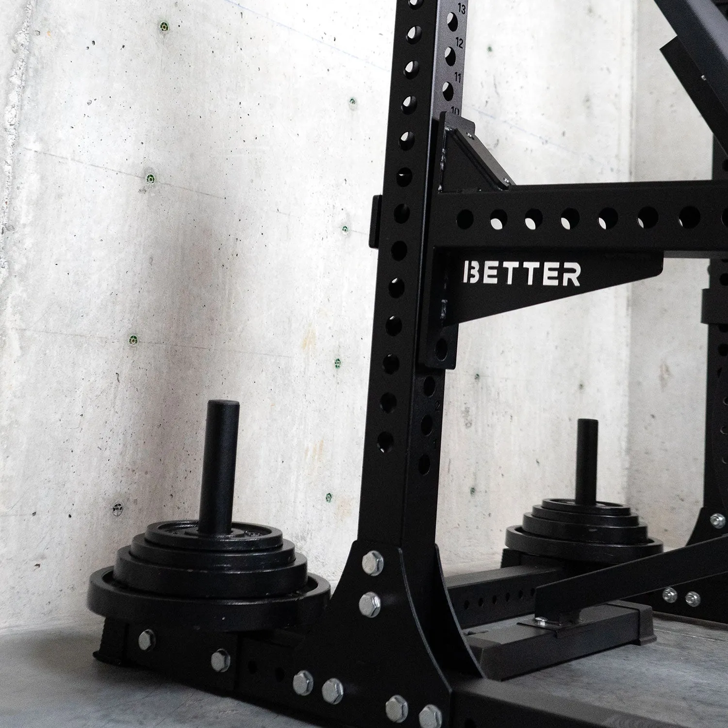 Better Body Power Bundle with Squat Rack | 5-45lbs