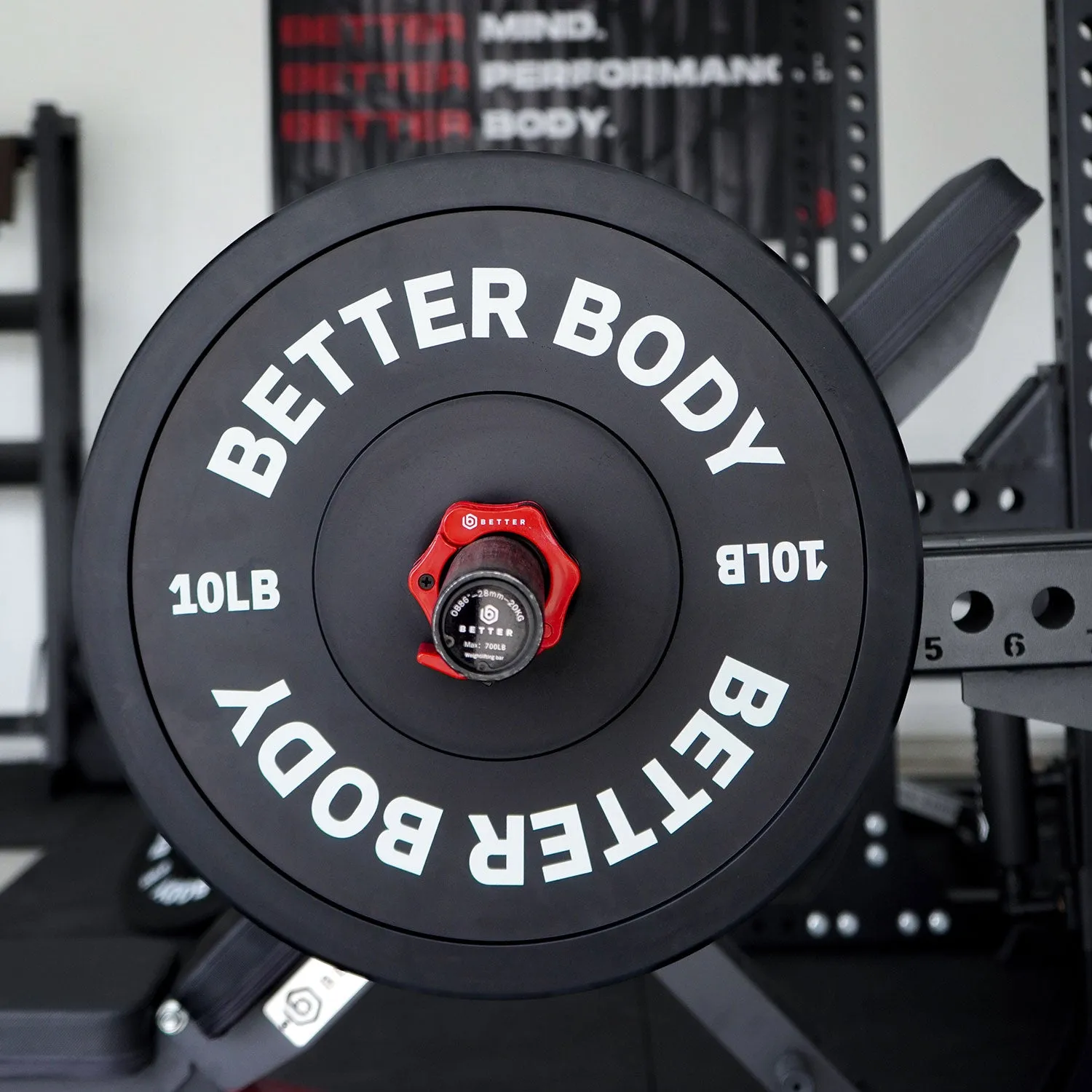 Better Body Power Bundle with Squat Rack | 5-45lbs