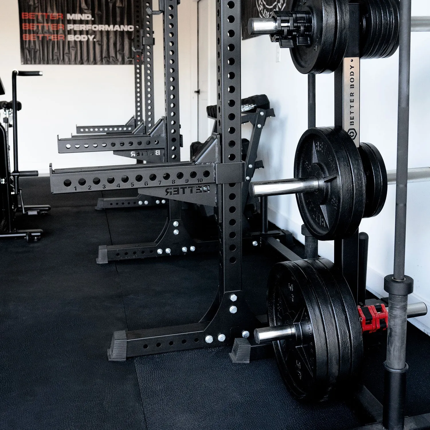 Better Body Power Bundle with Squat Rack | 5-45lbs