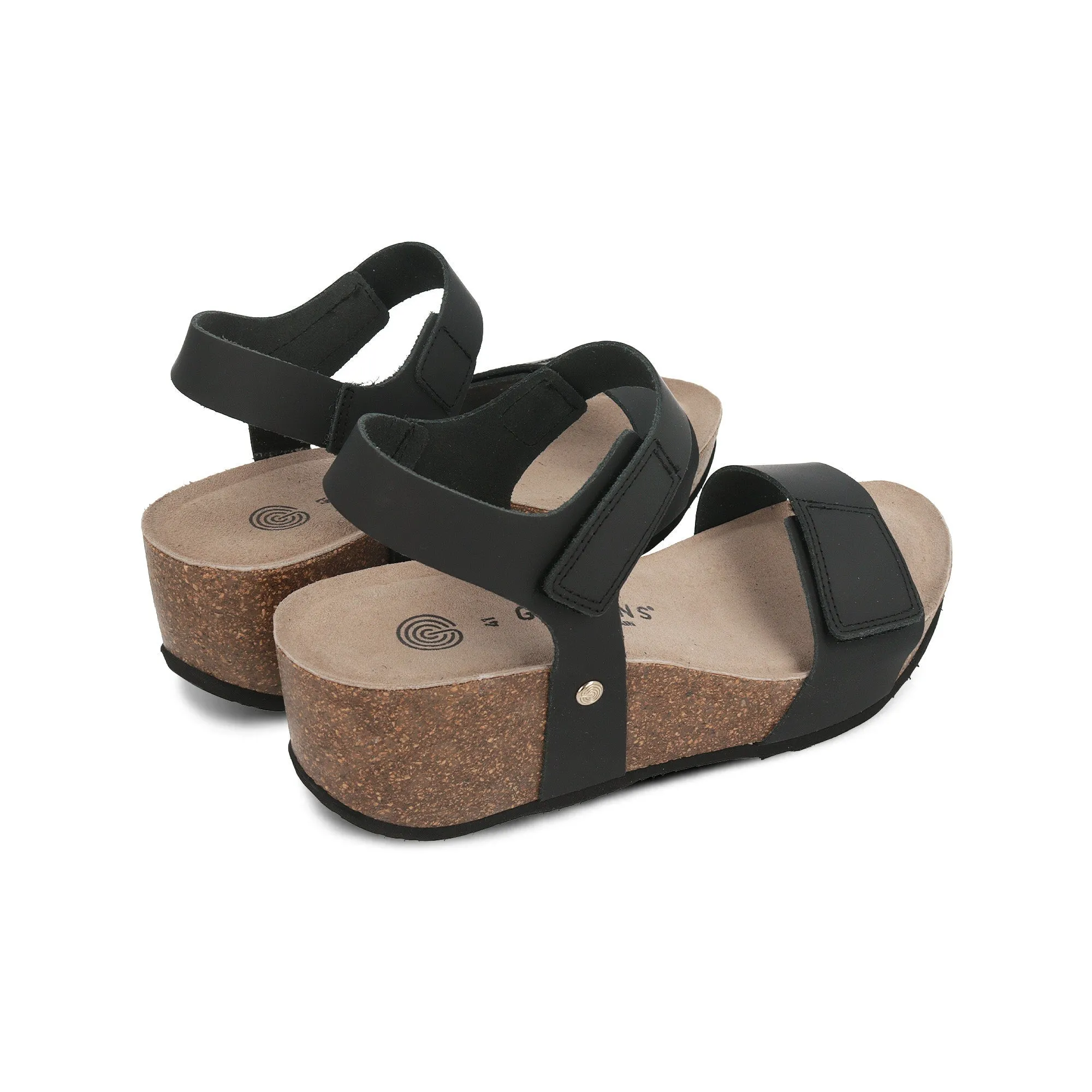 Bilbao Black Sandals