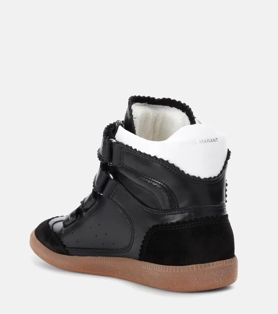 Bilsy sneakers in Isabel Marant leather, black