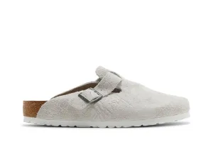 Birkenstock Stussy x Boston Shaggy 'Bone' Sneakers, Gray