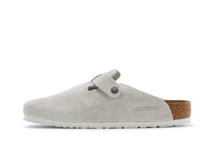 Birkenstock Stussy x Boston Shaggy 'Bone' Sneakers, Gray