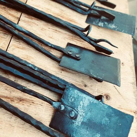 BLACKSMITH FORGED BBQ UTENSILS