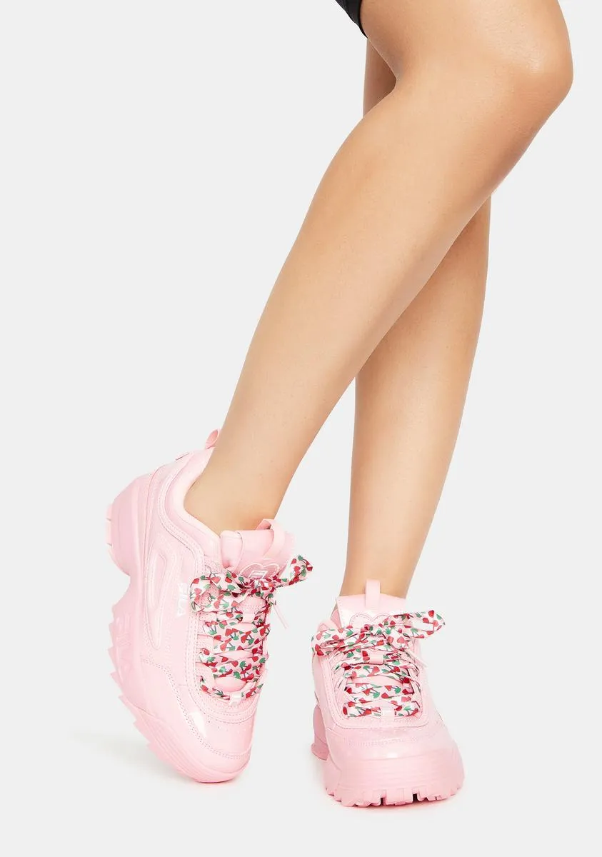 Blush Disruptor 2 Heart Sneakers