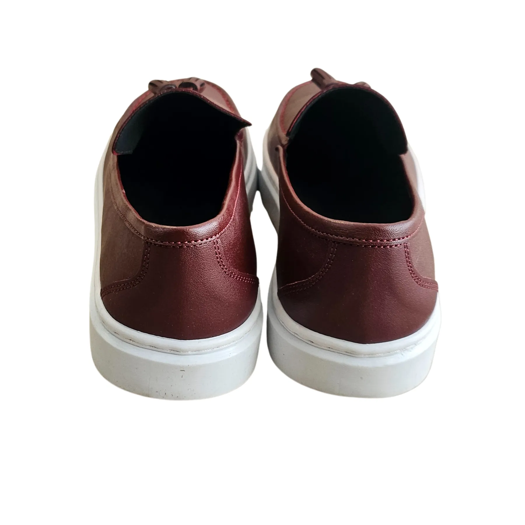 Burgundy Lion's Boys Shoes