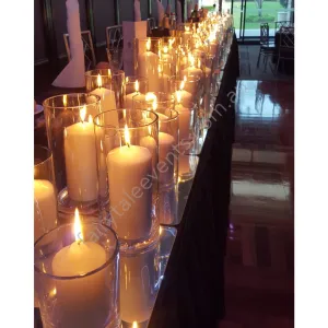 Candles heavy cluster for bridal table