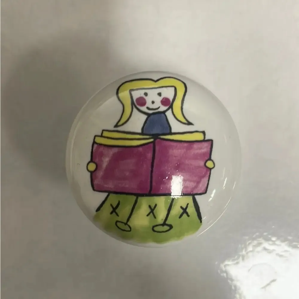 Children’s Cupboard Door Knob - Football / Girl / Smylie Face