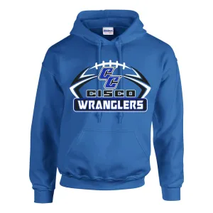 Cisco College Wranglers - Football Hoodie