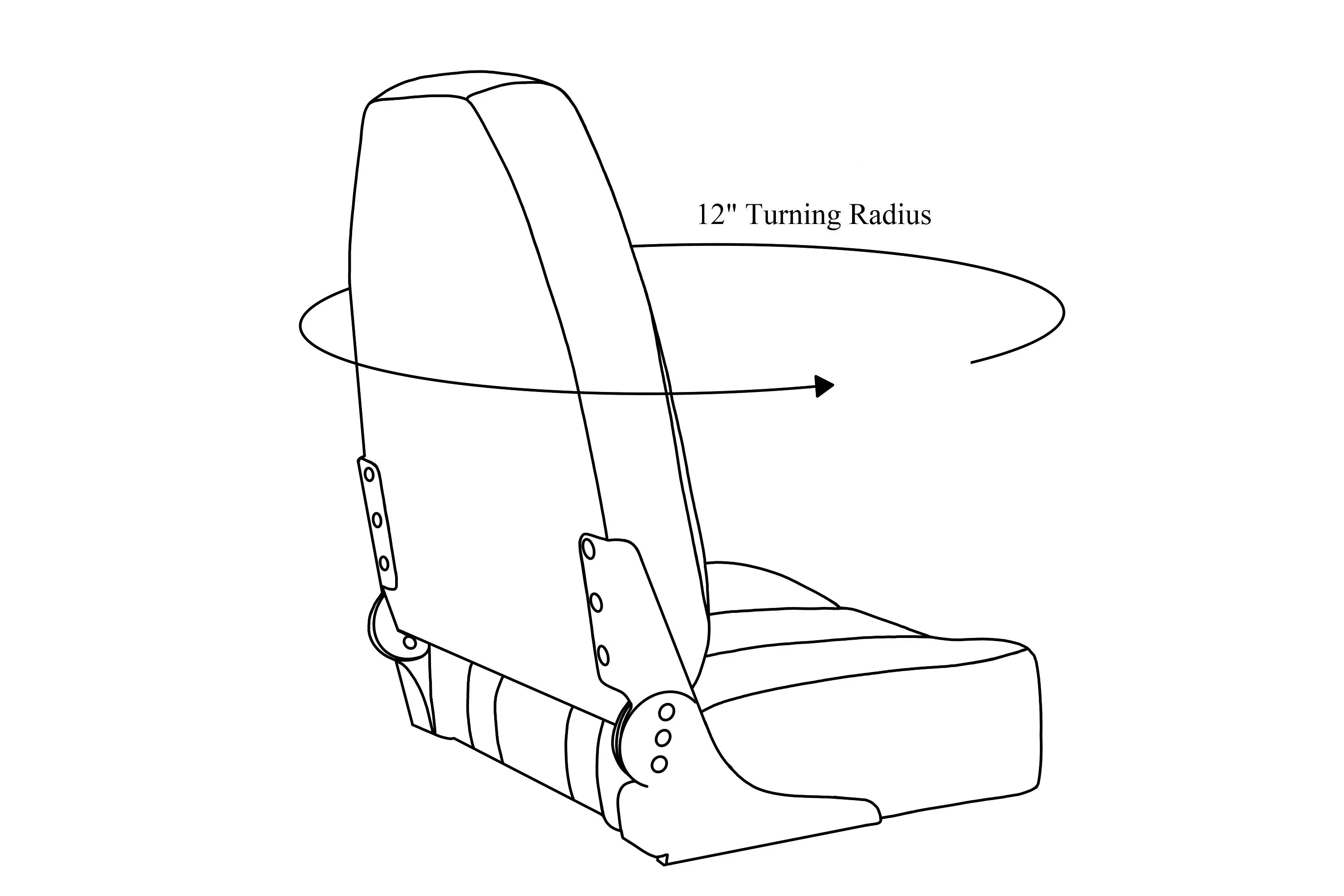 CLA 320 Boat Seat