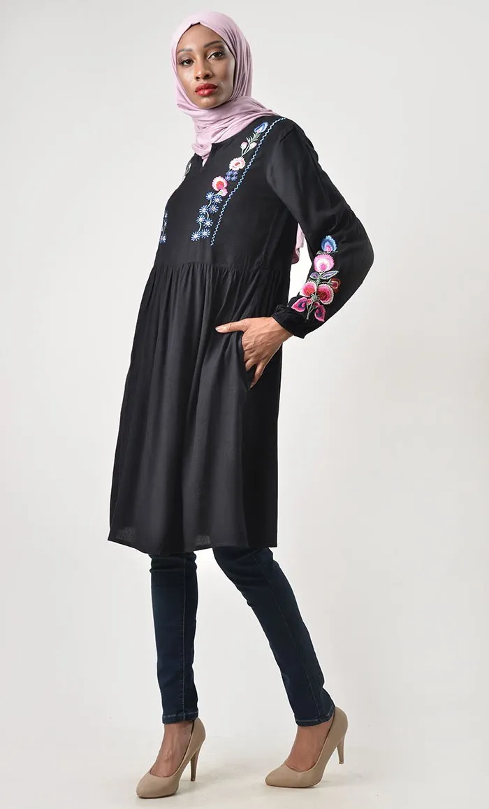 Classic Heavy Embroidered Tunic