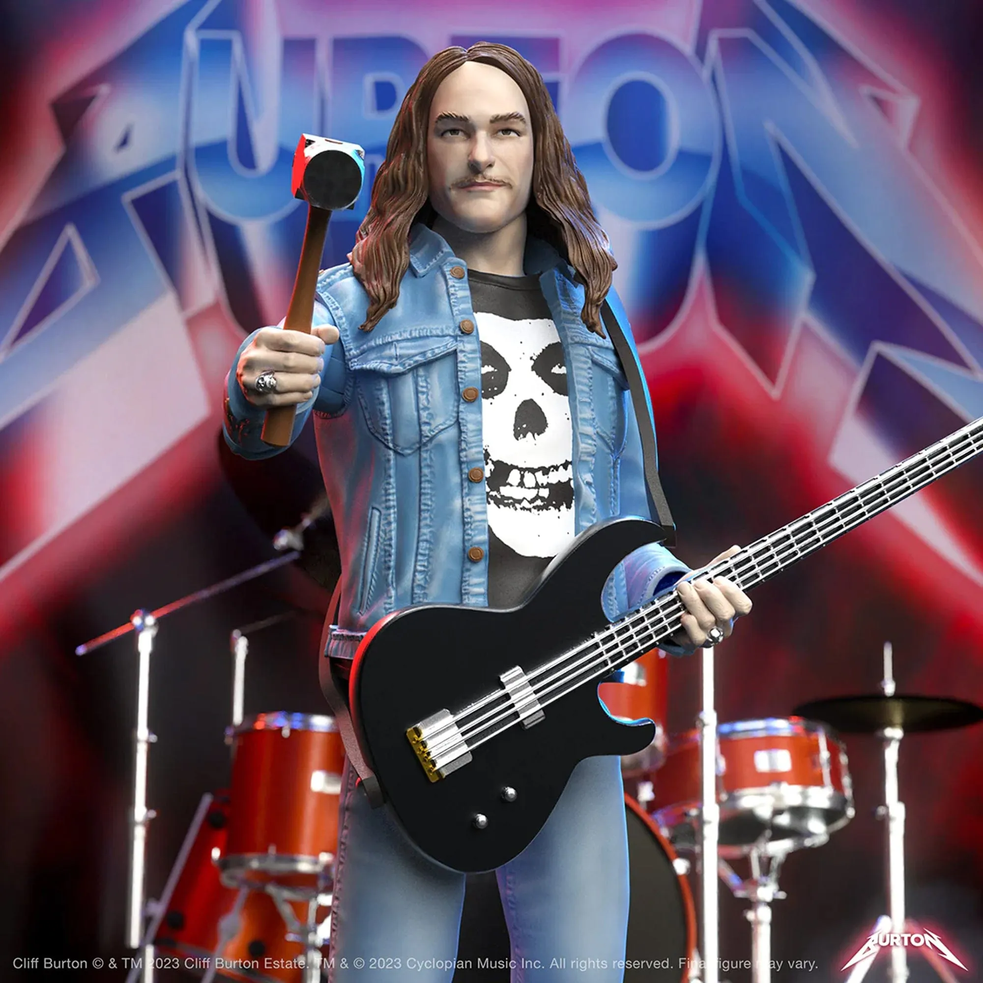 Cliff Burton Ultimates Action Figure by Super7