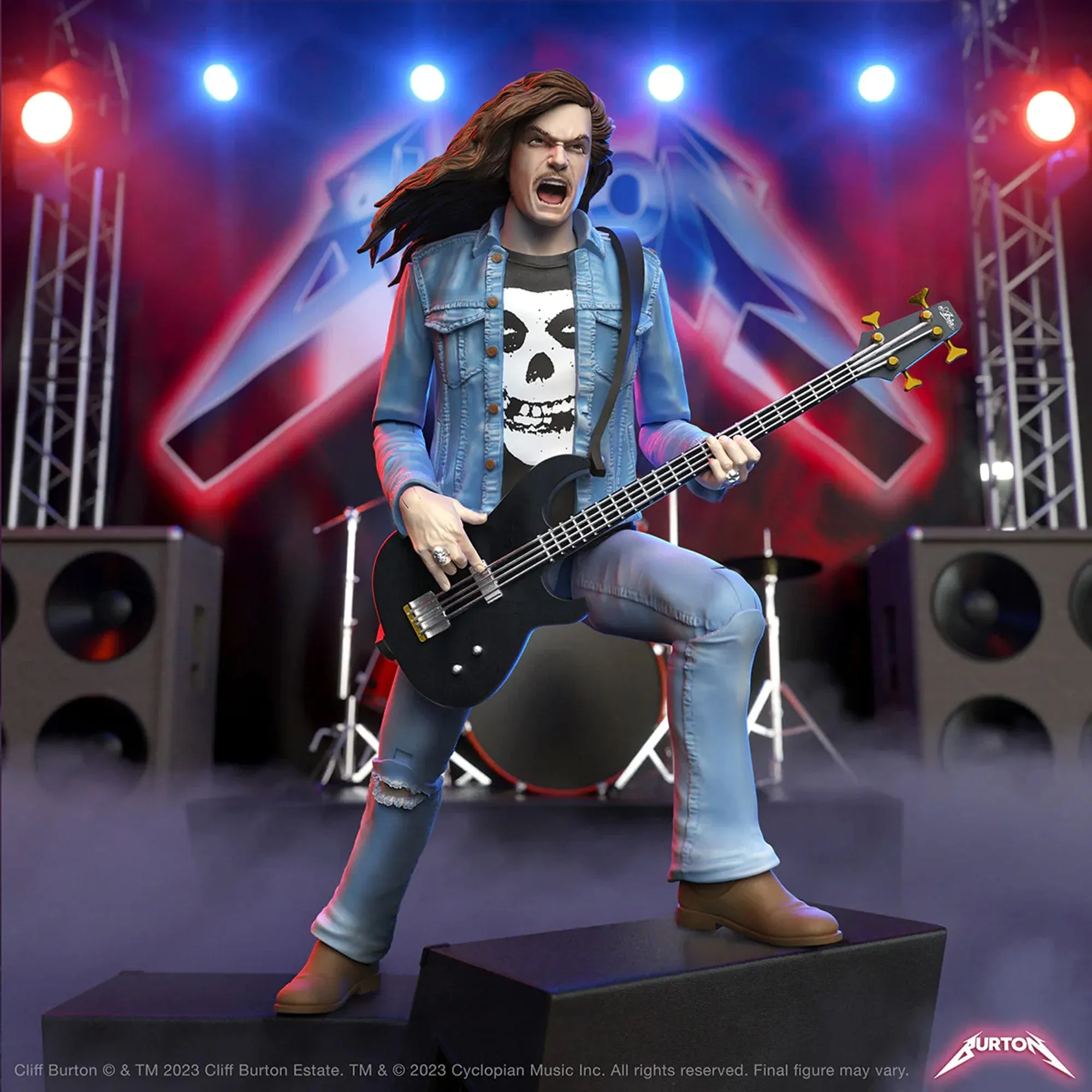 Cliff Burton Ultimates Action Figure by Super7