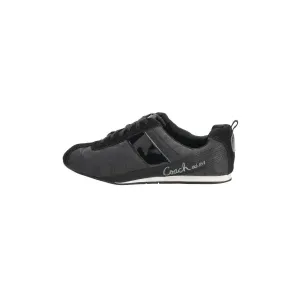 Coach Hadley Lifestyle Low-Top Sneakers Fabric Black Colour For Women