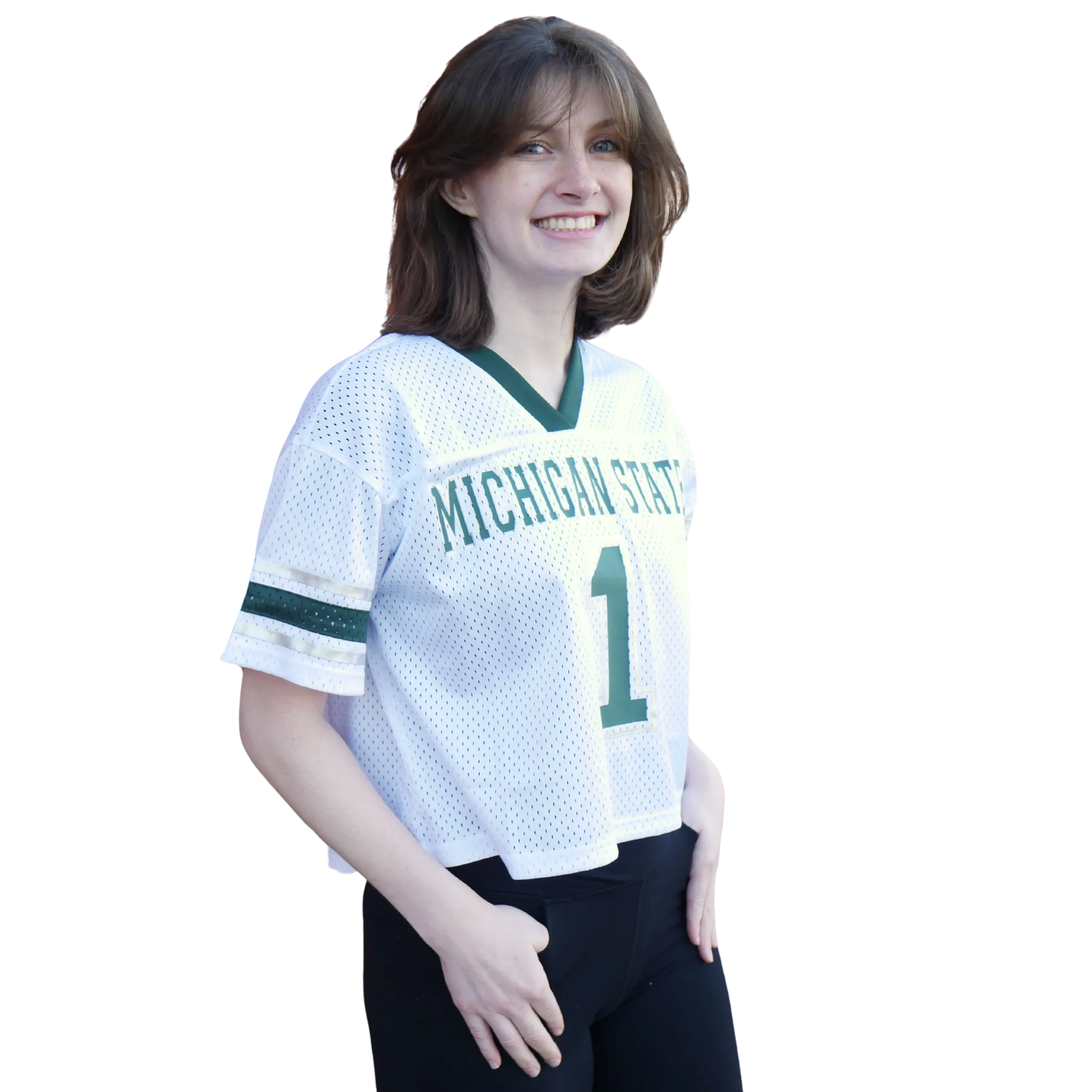 Colosseum Women's Cropped Spartans Jersey