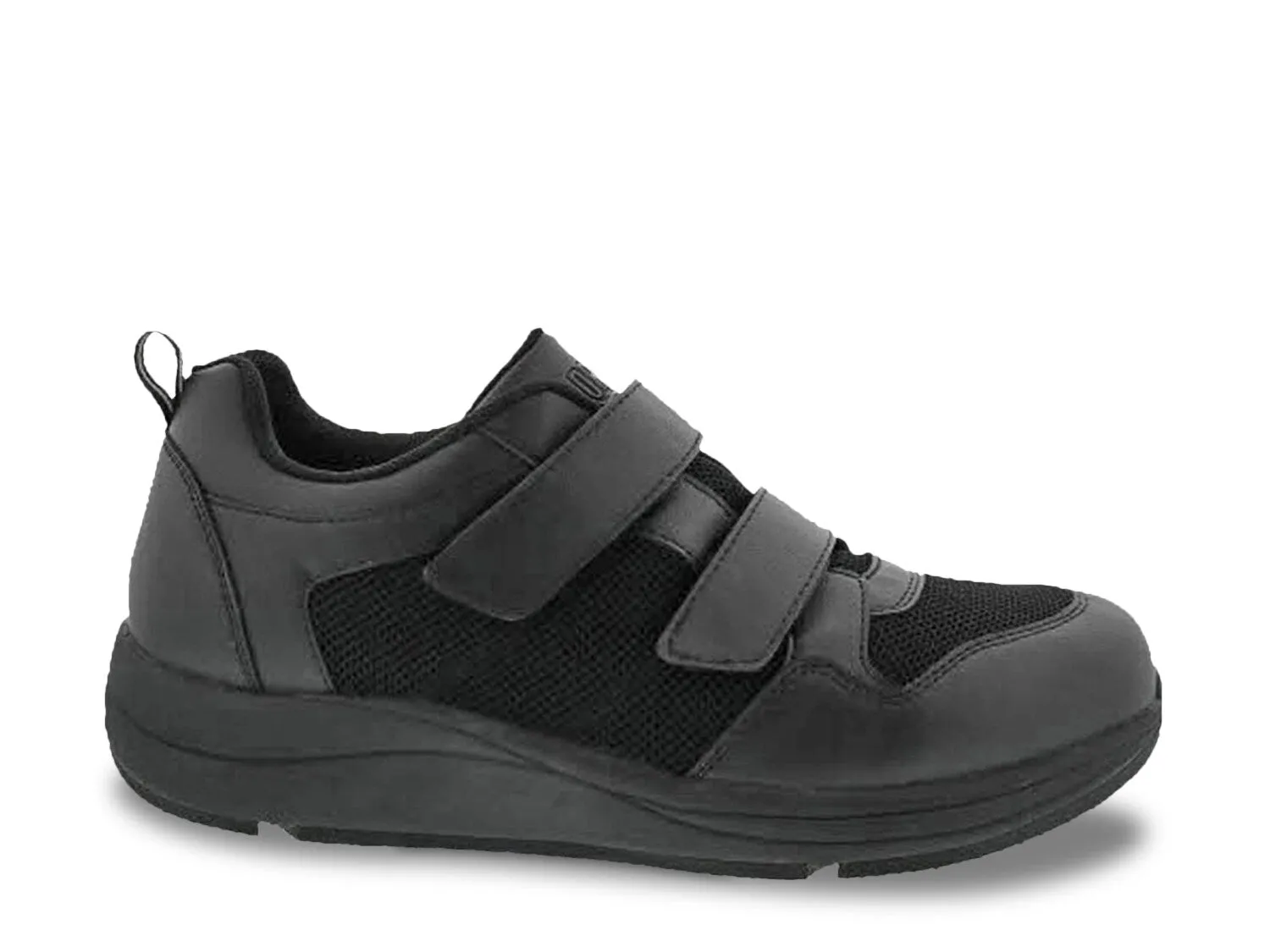 Contest Drew Round Toe Sneakers, Black