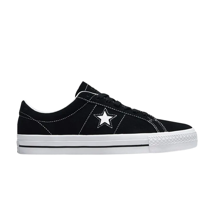 Converse One Star Pro Low 'Black' Sneakers, black