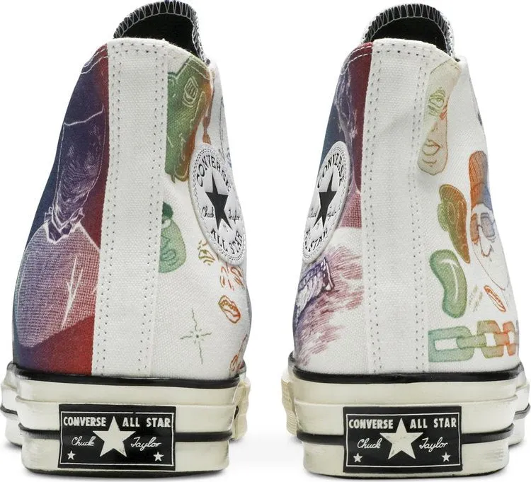 Converse Tyler, The Creator x Foot Locker x Chuck 70 Artist Series sneakers, white