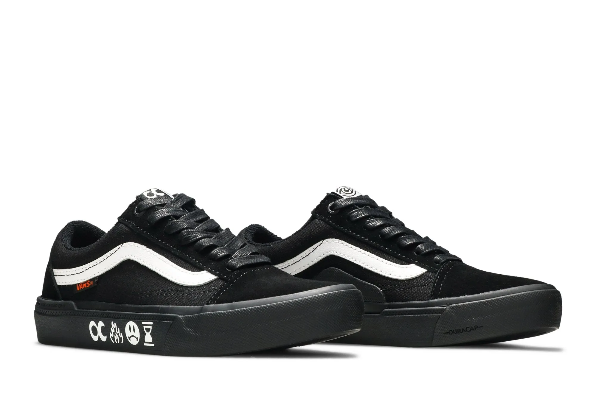 Cult x Old Skool Pro BMX Vans, black