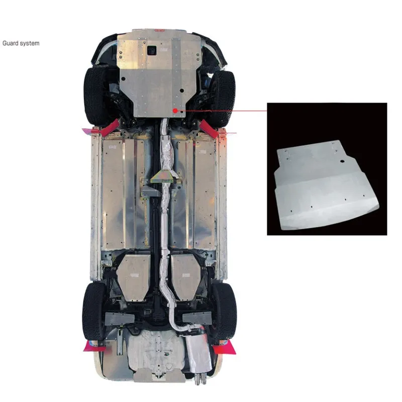 CUSCO 456 212 A Body under guard for MAZDA Demio (DJLFS)