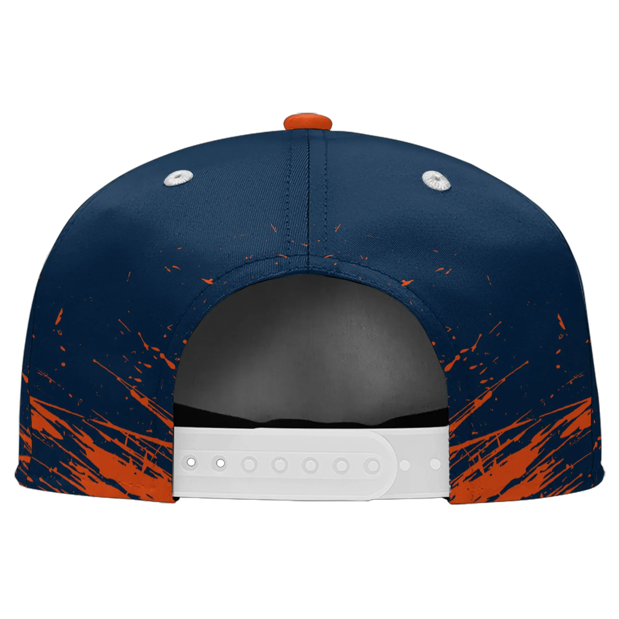 Custom Blue Orange White Denver MaxSoul Shoes and Hat Combo Offer Personalized Combo ZH-D020264-10