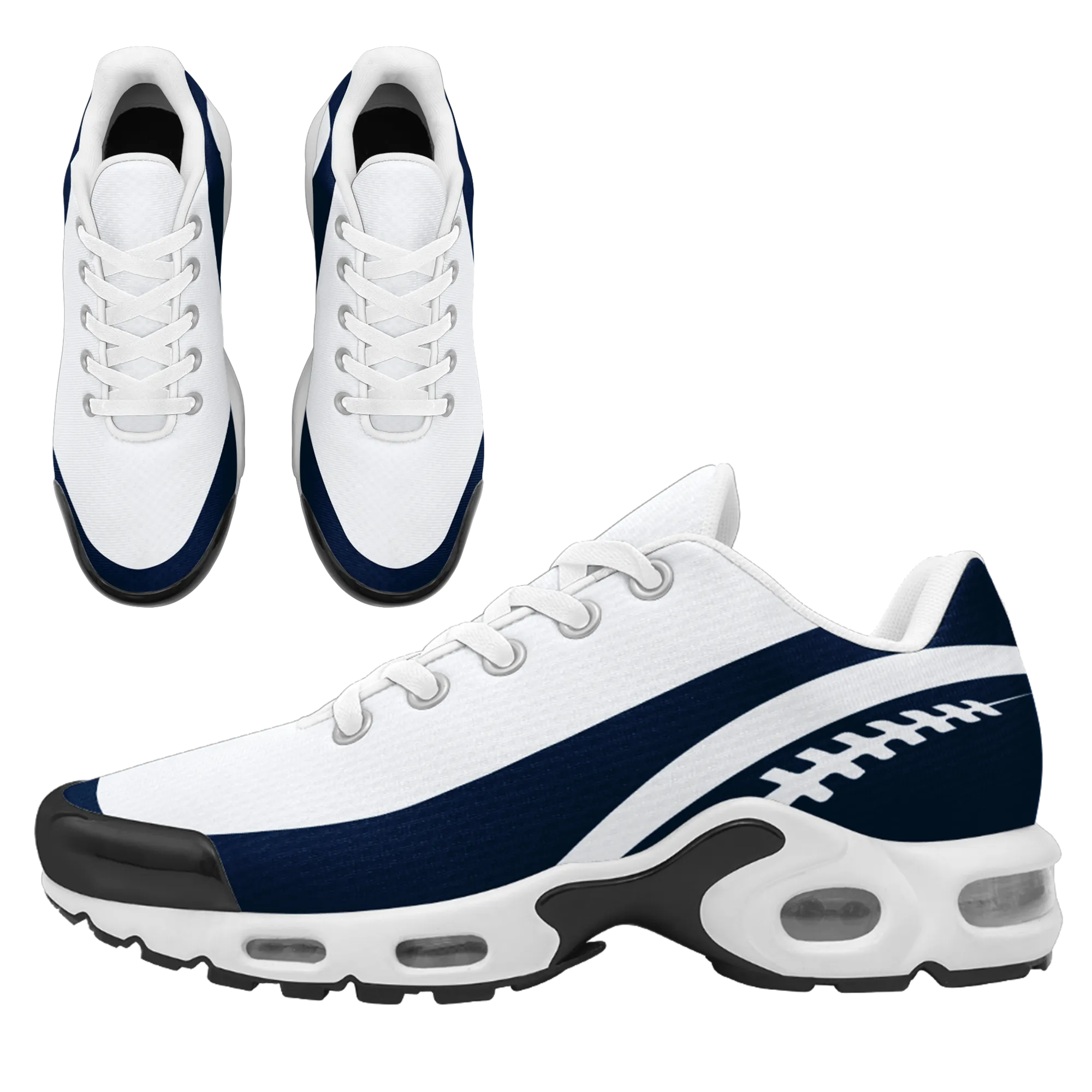 Custom Blue White Jersey and TN Shoes Combo Offer Personalized ZH-D0200101-9