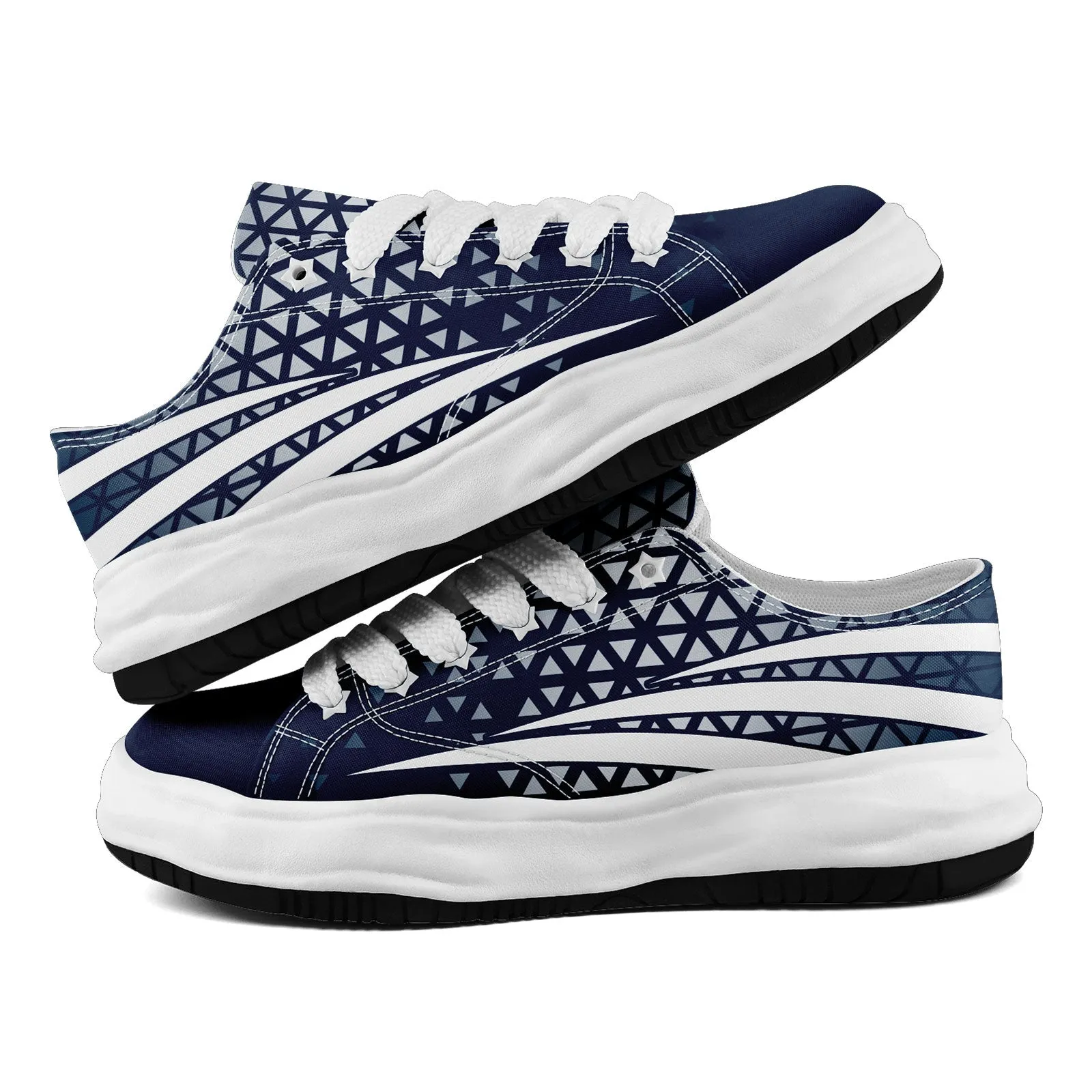 Custom Blue White Texas Shoes Personalized Sneaker FN038-D023003-9 Custom Online