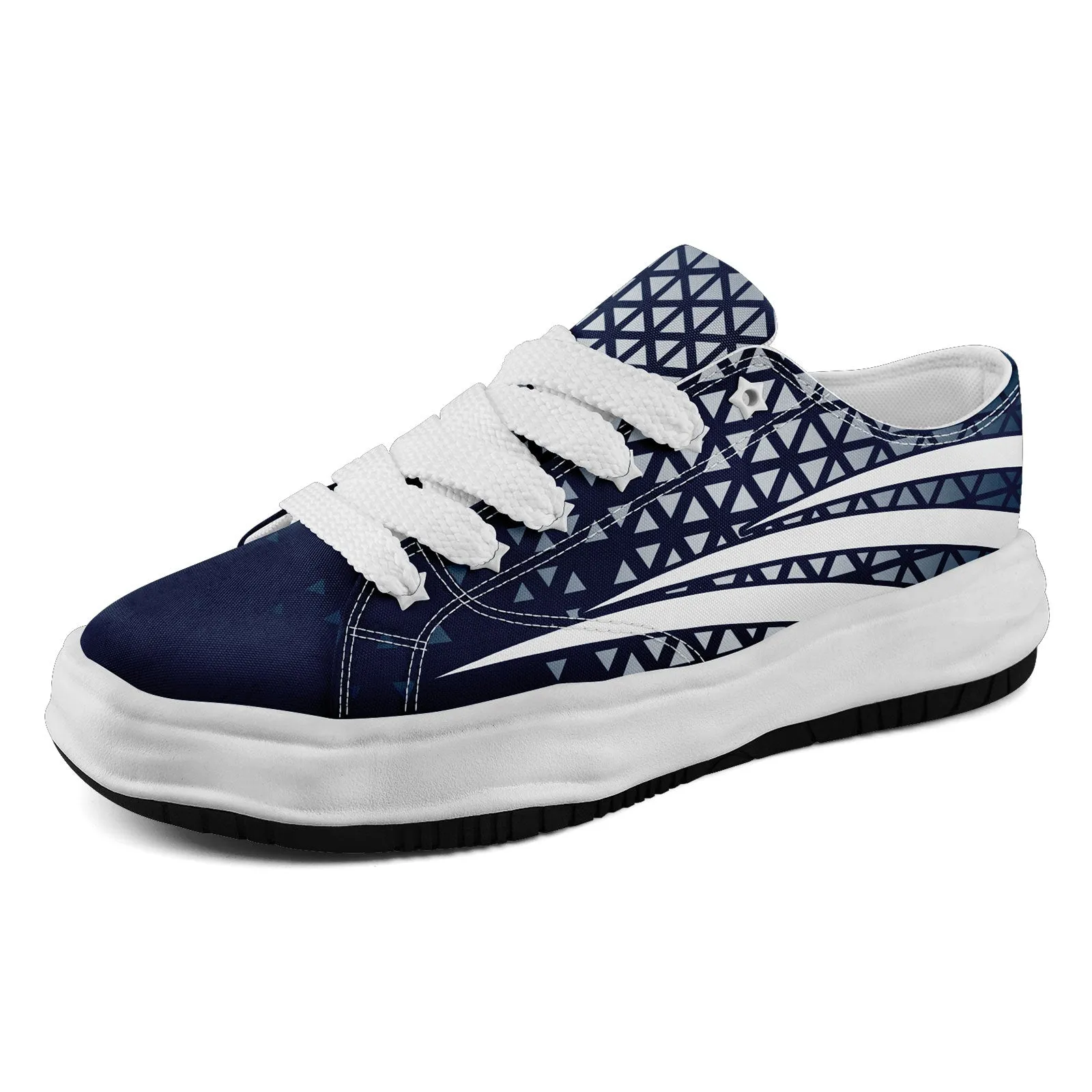 Custom Blue White Texas Shoes Personalized Sneaker FN038-D023003-9 Custom Online