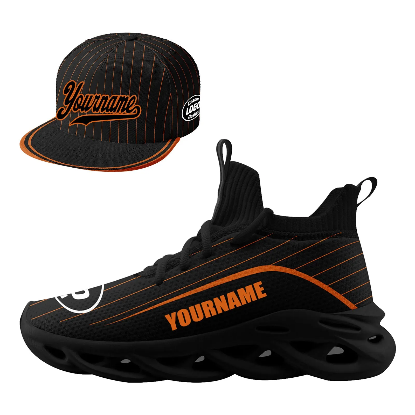 Custom MaxSoul Shoes and Hat Combo Offer Personalized Combo ZH-D020238-3