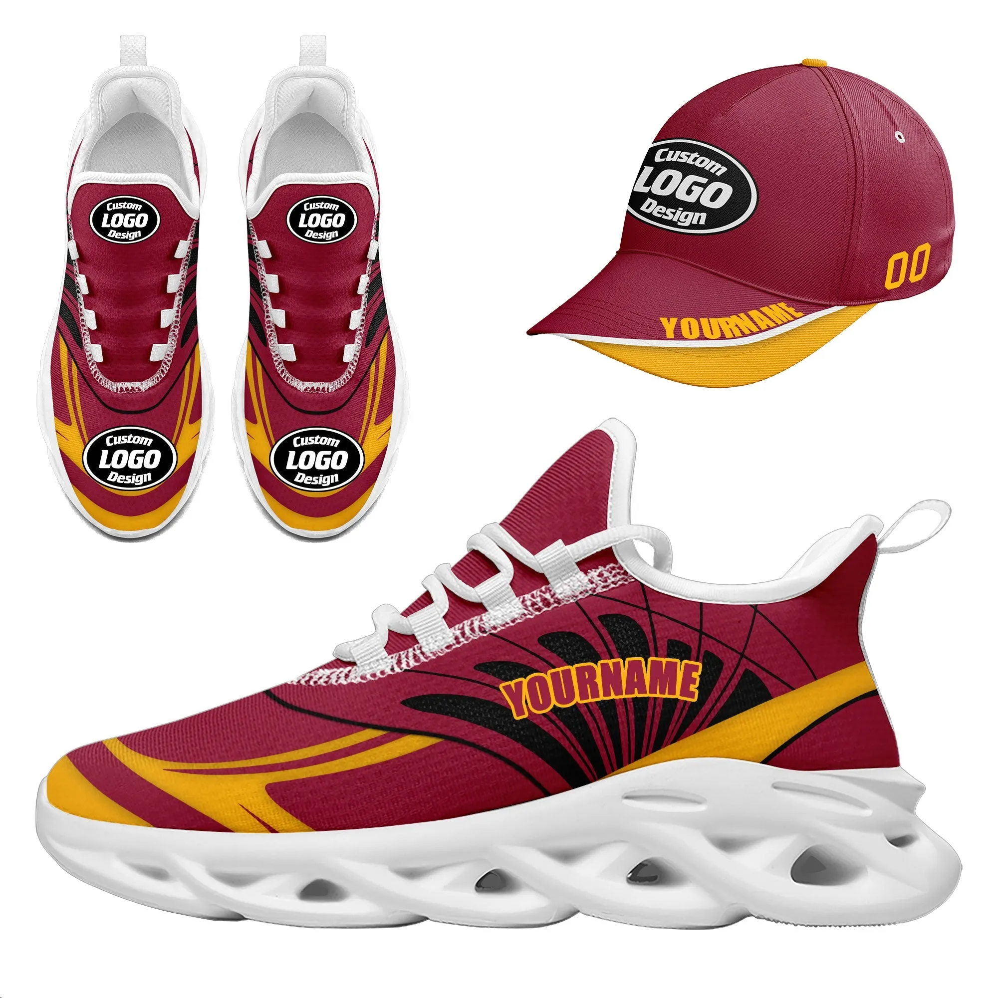 Custom MaxSoul Shoes and Hat Combo Personalized JH-D020105-2